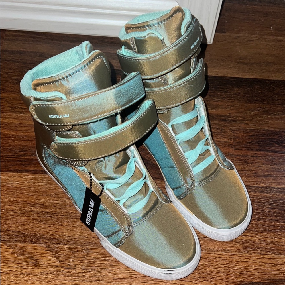 RARE Supra Tk Society Teal Grey